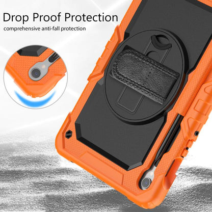 Silicone Hybrid PC Tablet Case with Shoulder Strap, For Samsung Galaxy Tab S10 Lite / S10 FE, For Samsung Galaxy Tab S11, For Samsung Galaxy Tab S10 FE+
