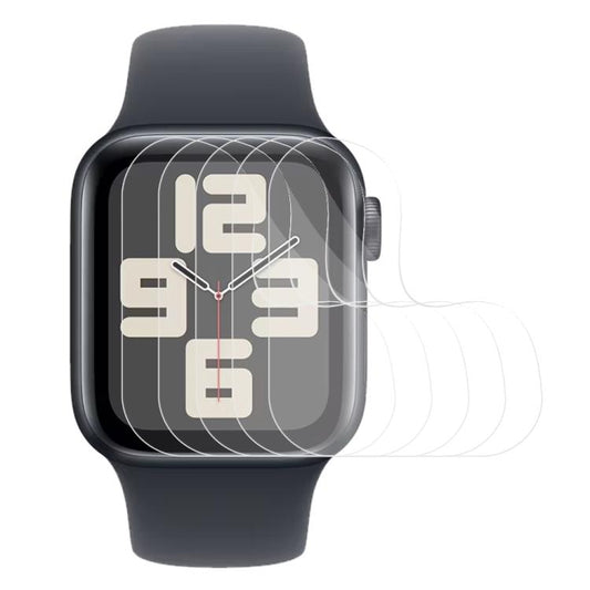 5pcs xDfind Soft Hydrogel Film Full Cover Front Protector, For Apple Watch Series 6&SE&5&4 44mm, For Apple Watch Series 6&SE&5&4 40mm, For Apple Watch Series 11 / 10 46mm, For Apple Watch Ultra 3 / 2 / 1 49mm, For Apple Watch Series 9 / 8 / 7 45mm