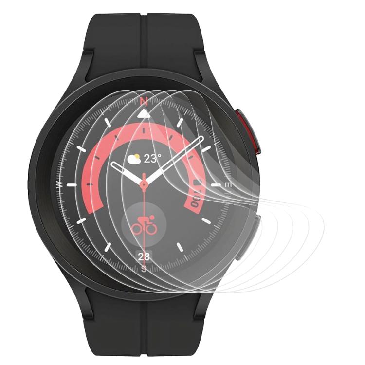5pcs xDfind Soft Hydrogel Film Full Cover Front Protector, For Samsung Galaxy Watch Ultra / Ultra 2025, For Samsung Galaxy Watch8 Classic 46mm, For Samsung Galaxy Watch8 44mm, For Samsung Galaxy Watch8 40mm, For Samsung Galaxy Watch7 44mm              ...