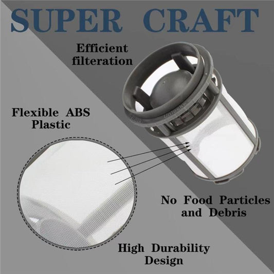 كوب فلتر مضخة غسالة الأطباق لـ Whirlpool Kenmore W10872845، كوب فلتر