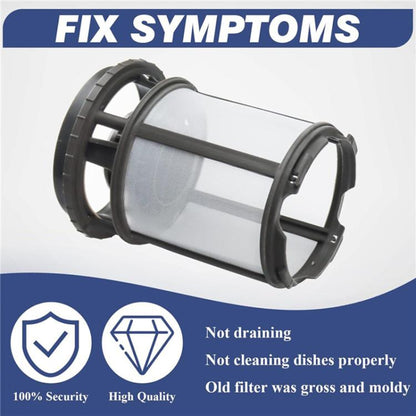 Dishwasher Pump Filter Cup for Whirlpool Kenmore W10872845, Filter Cup