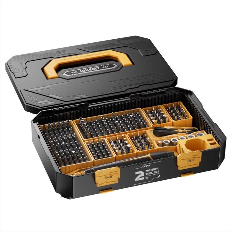 Jakemy JM-8198 135 in 1 Modular Manual Tool Box, Jakemy JM-8198