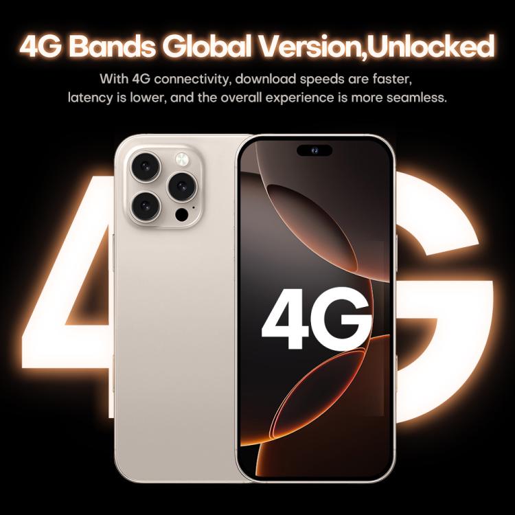 I16 Pro Max / PDQ6, 4GB+64GB, 6.58 inch Android 10 MTK6739 Quad Core, Network: 4G, Dual SIM, EU Plug, US Plug, UK Plug, AU Plug