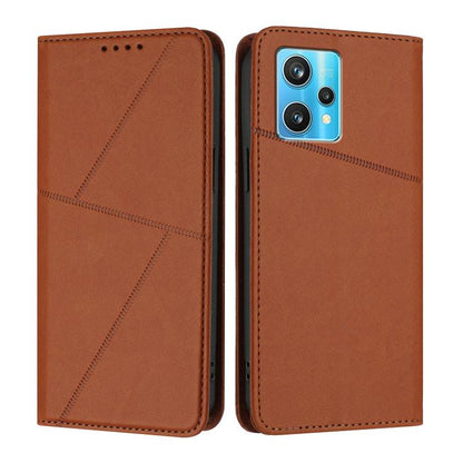 Strong Magnetic Frosted Flip Leather Phone Case, For Realme 10 Pro+, For Realme 10 4G, For Realme C30, For Realme 9 Pro+
