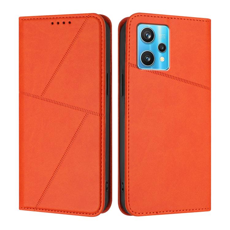 Strong Magnetic Frosted Flip Leather Phone Case, For Realme 10 Pro+, For Realme 10 4G, For Realme C30, For Realme 9 Pro+