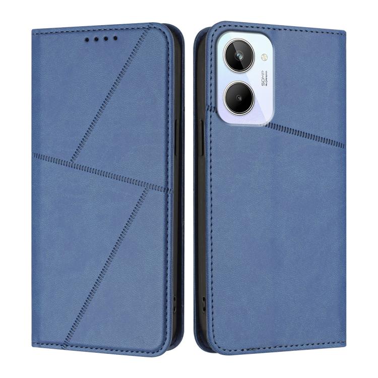 Strong Magnetic Frosted Flip Leather Phone Case, For Realme 10 Pro+, For Realme 10 4G, For Realme C30, For Realme 9 Pro+