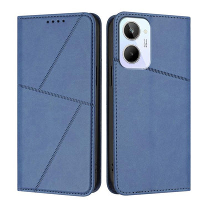 Strong Magnetic Frosted Flip Leather Phone Case, For Realme 10 Pro+, For Realme 10 4G, For Realme C30, For Realme 9 Pro+