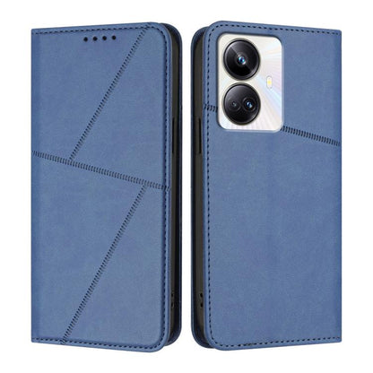 Strong Magnetic Frosted Flip Leather Phone Case, For Realme 10 Pro+, For Realme 10 4G, For Realme C30, For Realme 9 Pro+