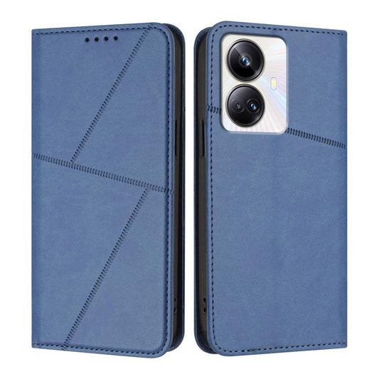 Strong Magnetic Frosted Flip Leather Phone Case, For Realme 10 Pro+, For Realme 10 4G, For Realme C30, For Realme 9 Pro+