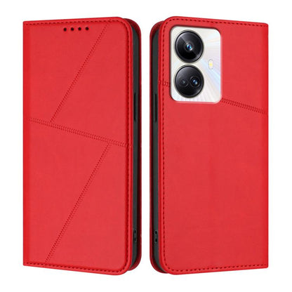 Strong Magnetic Frosted Flip Leather Phone Case, For Realme 10 Pro+, For Realme 10 4G, For Realme C30, For Realme 9 Pro+