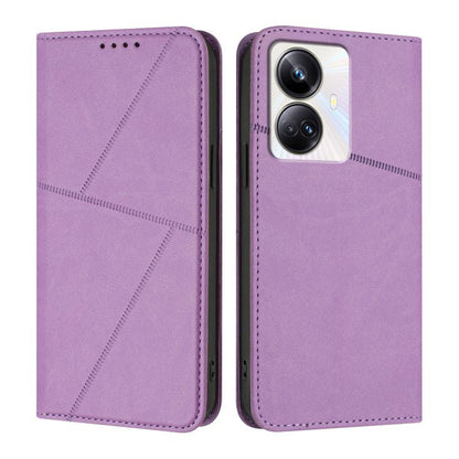Strong Magnetic Frosted Flip Leather Phone Case, For Realme 10 Pro+, For Realme 10 4G, For Realme C30, For Realme 9 Pro+