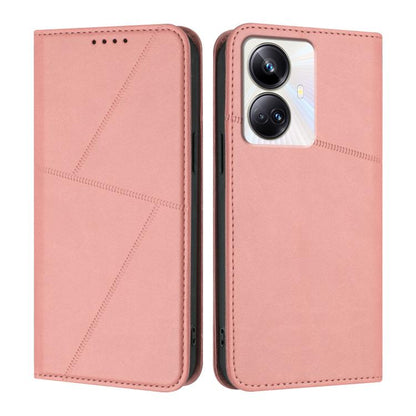 Strong Magnetic Frosted Flip Leather Phone Case, For Realme 10 Pro+, For Realme 10 4G, For Realme C30, For Realme 9 Pro+
