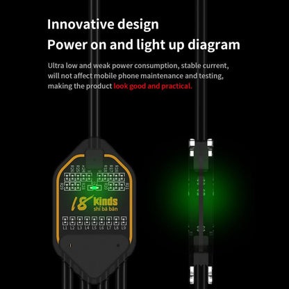 18 Kinds Motherboard Repair Power Boot Cable for iPhone 7-16 Pro Max, 18 Kinds for iPhone 7-16 Pro Max