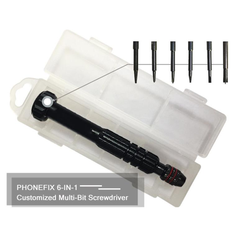 Aluminum Alloy Screwdriver Set, 6 in 1, 12 in 1