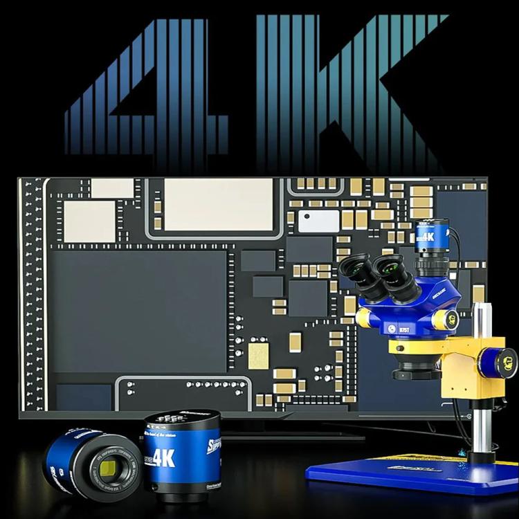 Mechanic MOS 4K IMX415 Sensor 51MP Ultra HD Industry Microscope Camera, Mechanic MOS 4K