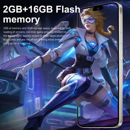 I16 Pro Max / ZPT93, 2GB+16GB, 6.26 inch Android 8.1 MTK6737 Quad Core, Network: 4G, Dual SIM, EU Plug, US Plug, UK Plug, AU Plug