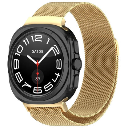 Bracelet de montre en acier inoxydable magnétique xDfind Milan, pour Samsung Galaxy Watch Ultra 47mm / Ultra 2025