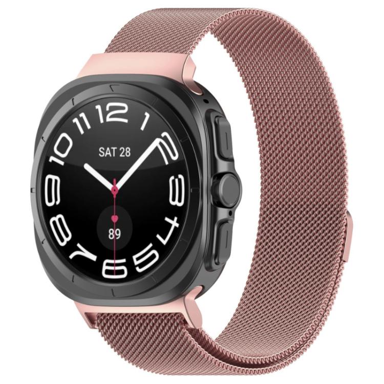 Bracelet de montre en acier inoxydable magnétique xDfind Milan, pour Samsung Galaxy Watch Ultra 47mm / Ultra 2025