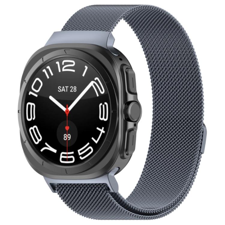 Bracelet de montre en acier inoxydable magnétique xDfind Milan, pour Samsung Galaxy Watch Ultra 47mm / Ultra 2025