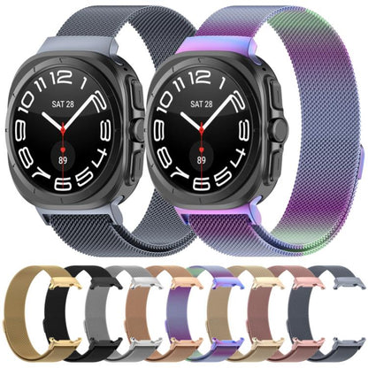 Bracelet de montre en acier inoxydable magnétique xDfind Milan, pour Samsung Galaxy Watch Ultra 47mm / Ultra 2025
