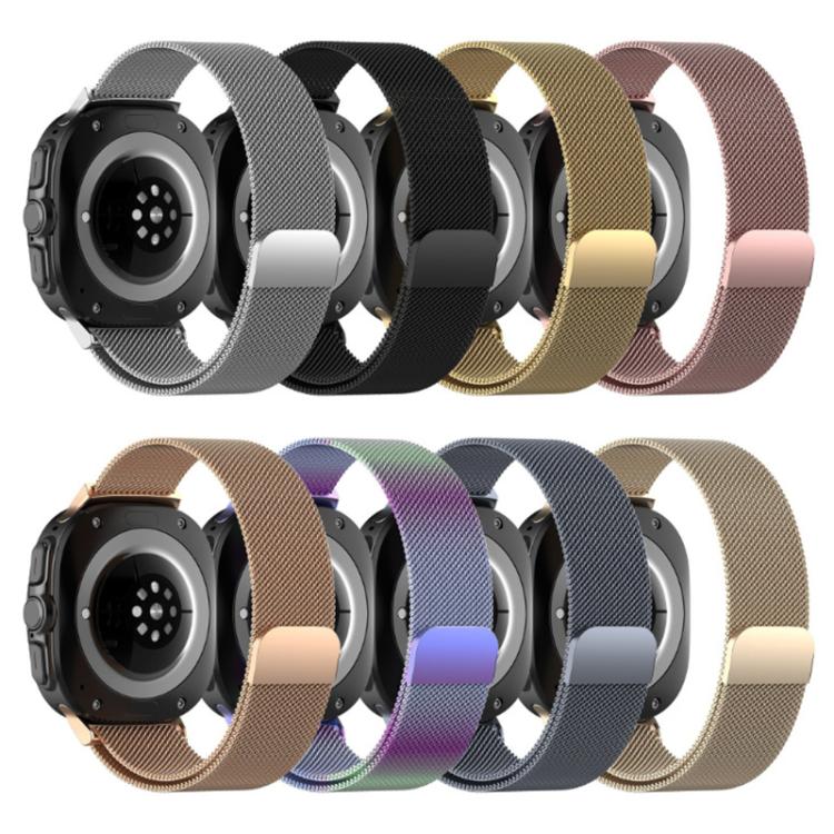 Bracelet de montre en acier inoxydable magnétique xDfind Milan, pour Samsung Galaxy Watch Ultra 47mm / Ultra 2025
