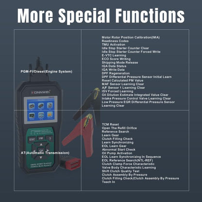 KONNWEI KW420 2.8 inch Color Screen Car OBD2 Fault Diagnostic Scan Tool for Honda, KW420