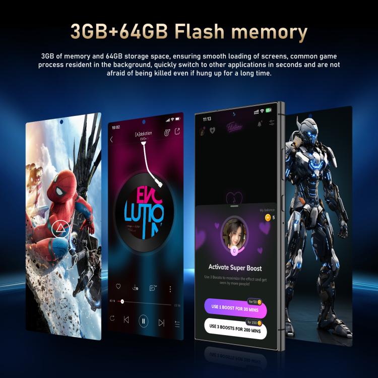 C24 Pro / S3-3, 3GB+64GB, 6.56 inch Android 10 MTK6739 Quad Core, Network: 4G, Dual SIM, EU Plug, US Plug, UK Plug, AU Plug