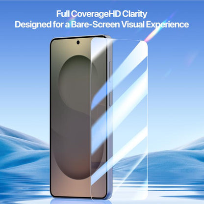 DUX DUCIS Roga Series 2.5D HD Fully Transparent Tempered Screen Protector with Dust Removal Quick-Attach Box, For Samsung Galaxy S26+ 5G, For Samsung Galaxy S26 Ultra 5G, For Samsung Galaxy S26 5G, For Samsung Galaxy S25 Edge 5G                        ...