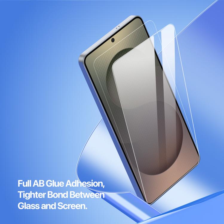 DUX DUCIS Roga Series 2.5D HD Fully Transparent Tempered Screen Protector with Dust Removal Quick-Attach Box, For Samsung Galaxy S26+ 5G, For Samsung Galaxy S26 Ultra 5G, For Samsung Galaxy S26 5G, For Samsung Galaxy S25 Edge 5G                        ...