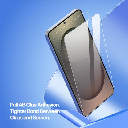 DUX DUCIS Roga Series 2.5D HD Fully Transparent Tempered Screen Protector with Dust Removal Quick-Attach Box, For Samsung Galaxy S26+ 5G, For Samsung Galaxy S26 Ultra 5G, For Samsung Galaxy S26 5G, For Samsung Galaxy S25 Edge 5G                        ...