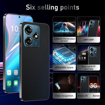 Note 14 / ZKU291, 2 Go+16 Go, Android 8.1 MTK6580A Quad Core 6,56 pouces, Réseau : 3G, Double SIM, Prise UE, Prise US, Prise UK, Prise AU