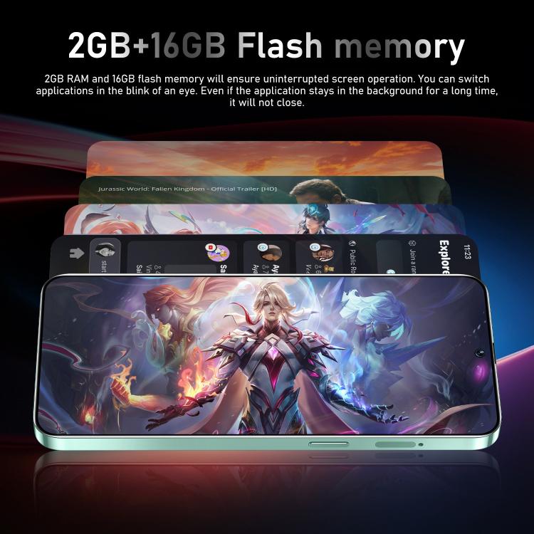 Note 14 / ZKU291, 2 Go+16 Go, Android 8.1 MTK6580A Quad Core 6,56 pouces, Réseau : 3G, Double SIM, Prise UE, Prise US, Prise UK, Prise AU