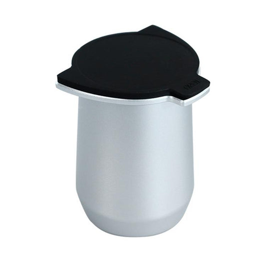 Coffee Machine Handle Dosing Cup Mug Coffee Powder Feeder with Silicone Cover For Breville 8 Series, Powder Feeder (Sliver), Powder Feeder (Black)