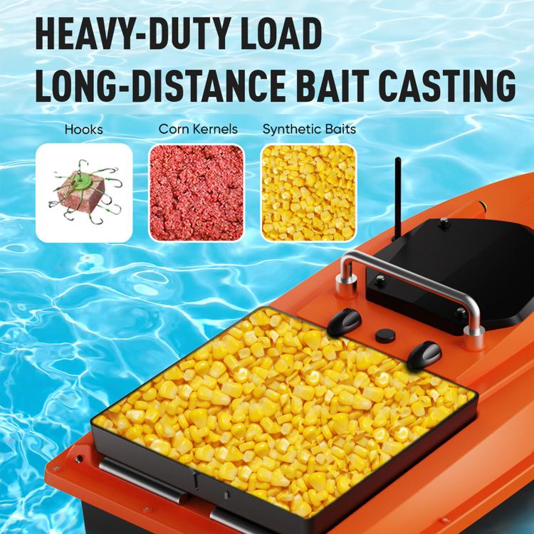 D80B GPS High Power Smart Remote Control Fishing Bait Boat Support Trawling, EU Plug, US Plug, UK Plug