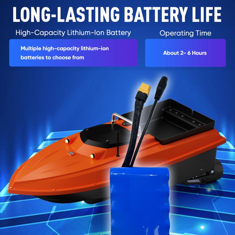 D80B GPS High Power Smart Remote Control Fishing Bait Boat Support Trawling, EU Plug, US Plug, UK Plug