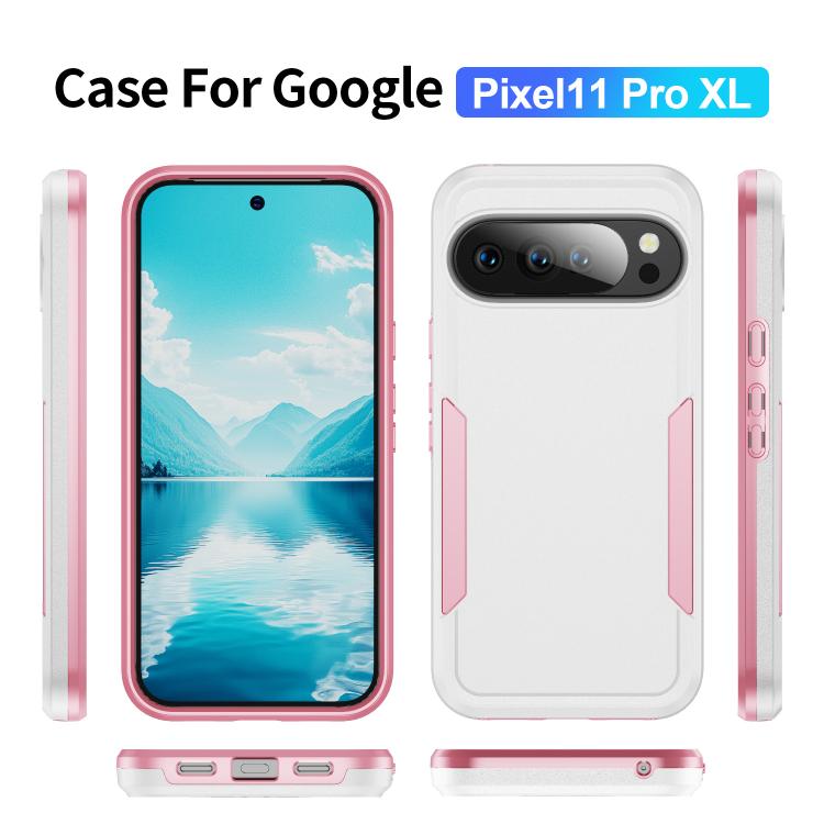 Pioneer Armor Heavy Duty PC + TPU Phone Case, For Google Pixel 11 Pro XL, For Google Pixel 11, For Google Pixel 11 Pro, For Google Pixel 10 Pro XL, For Google Pixel 10 Pro, For Google Pixel 10, For Google Pixel 9a