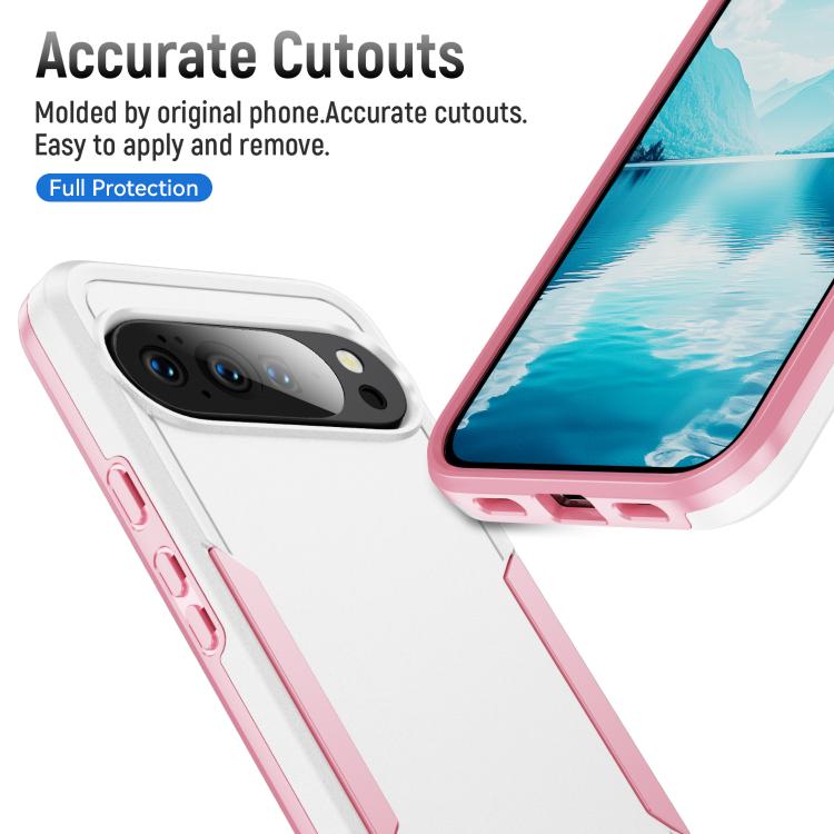 Pioneer Armor Heavy Duty PC + TPU Phone Case, For Google Pixel 11 Pro XL, For Google Pixel 11, For Google Pixel 11 Pro, For Google Pixel 10 Pro XL, For Google Pixel 10 Pro, For Google Pixel 10, For Google Pixel 9a