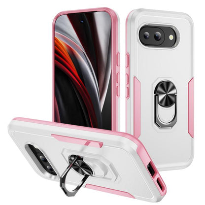 Pioneer Armor Heavy Duty PC + TPU Phone Case with Holder, For Google Pixel 11 Pro XL, For Google Pixel 11, For Google Pixel 11 Pro, For Google Pixel 10 Pro XL, For Google Pixel 10 Pro, For Google Pixel 10, For Google Pixel 9a