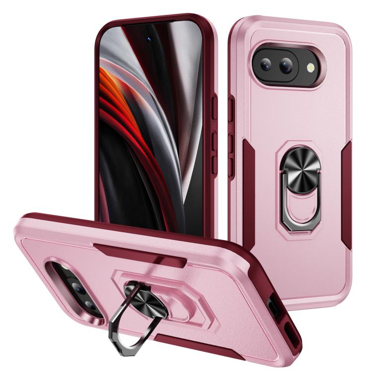 Pioneer Armor Heavy Duty PC + TPU Phone Case with Holder, For Google Pixel 11 Pro XL, For Google Pixel 11, For Google Pixel 11 Pro, For Google Pixel 10 Pro XL, For Google Pixel 10 Pro, For Google Pixel 10, For Google Pixel 9a