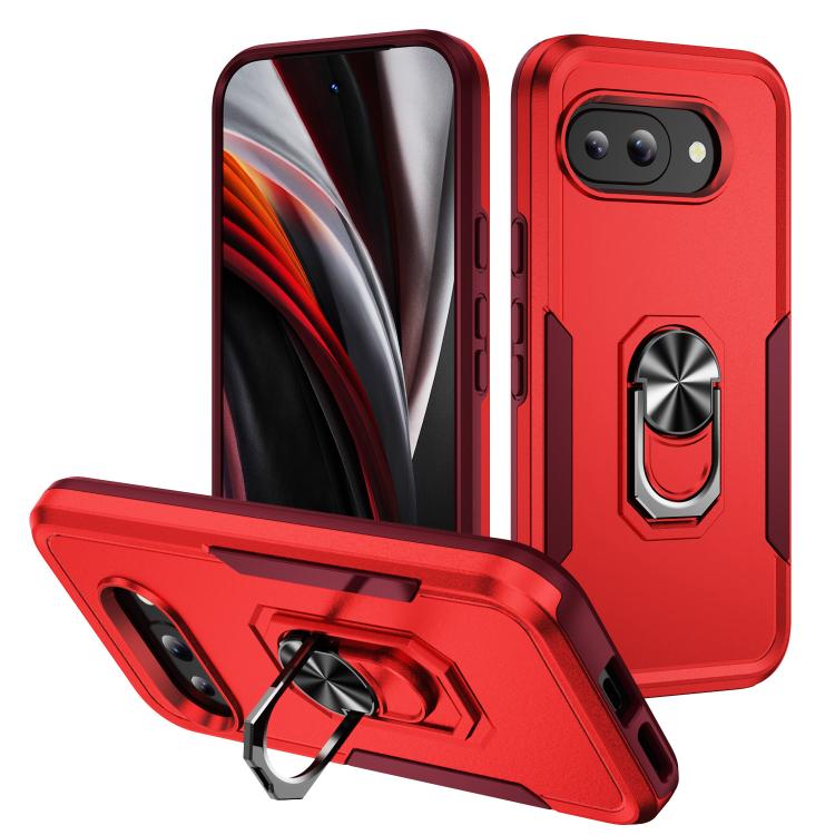 Pioneer Armor Heavy Duty PC + TPU Phone Case with Holder, For Google Pixel 11 Pro XL, For Google Pixel 11, For Google Pixel 11 Pro, For Google Pixel 10 Pro XL, For Google Pixel 10 Pro, For Google Pixel 10, For Google Pixel 9a