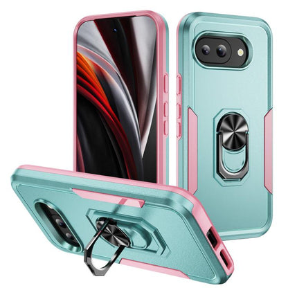 Pioneer Armor Heavy Duty PC + TPU Phone Case with Holder, For Google Pixel 11 Pro XL, For Google Pixel 11, For Google Pixel 11 Pro, For Google Pixel 10 Pro XL, For Google Pixel 10 Pro, For Google Pixel 10, For Google Pixel 9a