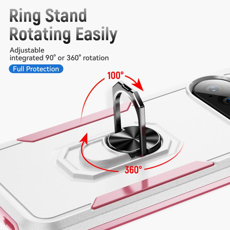 Pioneer Armor Heavy Duty PC + TPU Phone Case with Holder, For Google Pixel 11 Pro XL, For Google Pixel 11, For Google Pixel 11 Pro, For Google Pixel 10 Pro XL, For Google Pixel 10 Pro, For Google Pixel 10, For Google Pixel 9a