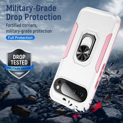 Pioneer Armor Heavy Duty PC + TPU Phone Case with Holder, For Google Pixel 11 Pro XL, For Google Pixel 11, For Google Pixel 11 Pro, For Google Pixel 10 Pro XL, For Google Pixel 10 Pro, For Google Pixel 10, For Google Pixel 9a