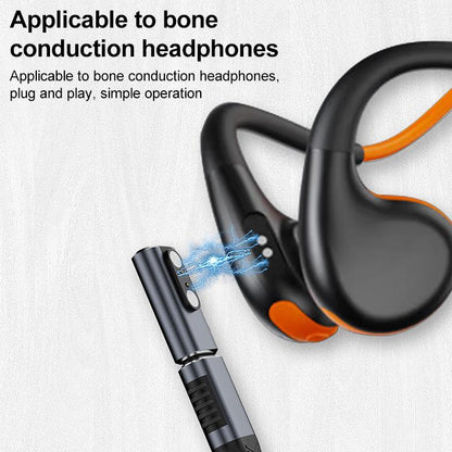Smart Watch / Bone Conduction Earphone USB-C / Type-C Interface Adapter Converter, 2 Pin 2.8mm