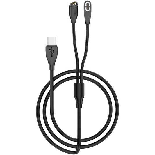 2 in 1 Earphone & Smart Watch Charging Adapter Cable for Shokz & Garmin, Type-C, USB