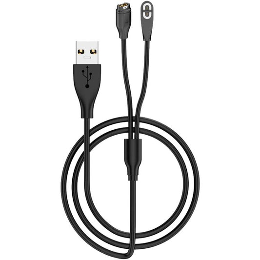 2 in 1 Earphone & Smart Watch Charging Adapter Cable for Shokz & Garmin, Type-C, USB