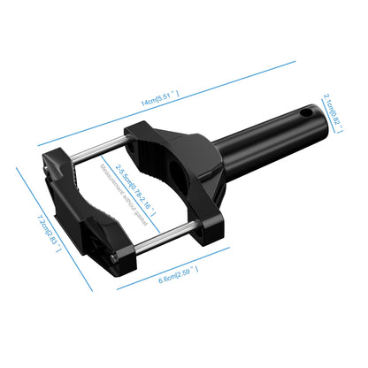 CS-1090A1 Motorcycle Modified Bumper Shock Absorption Fixture Spotlight Fixing Bracket, Spotlight Fixing Bracket