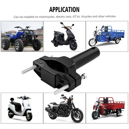 CS-1090A1 Motorcycle Modified Bumper Shock Absorption Fixture Spotlight Fixing Bracket, Spotlight Fixing Bracket