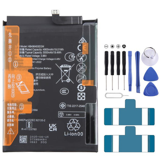 Battery Replacement, For Huawei Enjoy 70 Pro CTR-AL20 HB496493EGW 4900mAh, For Huawei Enjoy 60 Pro MAO-AL00 HB496493EGW 4900mAh, For Huawei Mate 50 RS Porsche Design 4600mAh, For Huawei Mate 50 Pro HB546779EGW 4600mAh�����������������������������������...