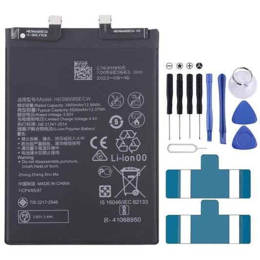 Battery Replacement, For Honor Magic 2 TNY-AL00 TL100 HB386689ECW 3500mAh, For Huawei Enjoy 70 Pro CTR-AL20 HB496493EGW 4900mAh, For Huawei Enjoy 60 Pro MAO-AL00 HB496493EGW 4900mAh, For Huawei Mate 50 RS Porsche Design 4600mAh